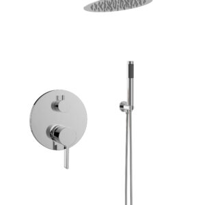 Conjunto de ducha empotrado Lluvibath Bambú monomando